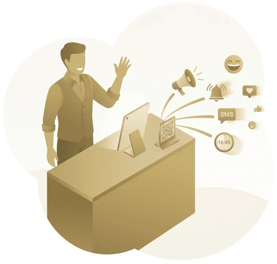 Application mobile avec gestion de programme de fidélité dématérialisé